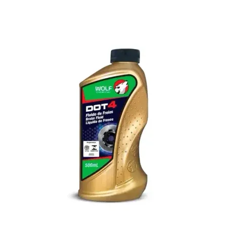 FLUIDO FREIOS WOLF CHEMICAL 500ML DOT 4