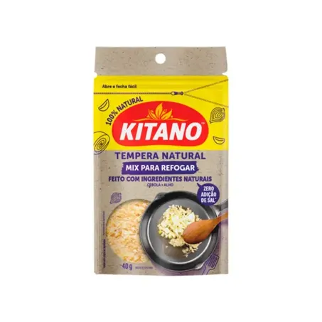 Tempero Kitano 40g Alho Cebola