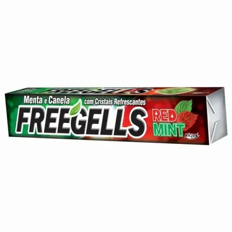 Freegells red mint 27,9g