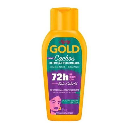 Condicionador hidratante cachos niely gold 175ml