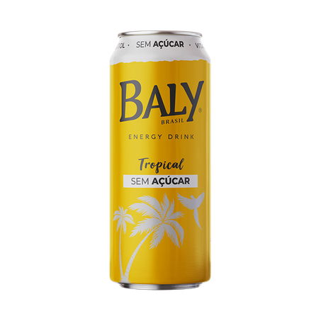 Energético baly tropical sem açúcar lata 473ml