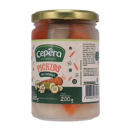 Pickles Misto Cepêra 200g 360-3