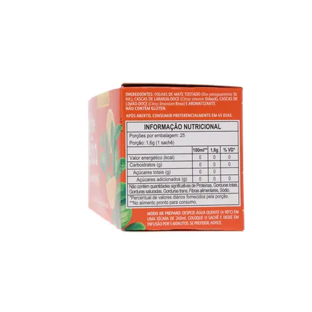 Chá Leão Matte Laranja C/25 Sachês 360-26