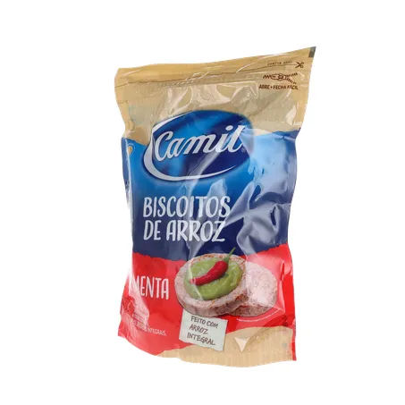 Biscoito Camil Arroz Integral Pimenta 150G 360-3