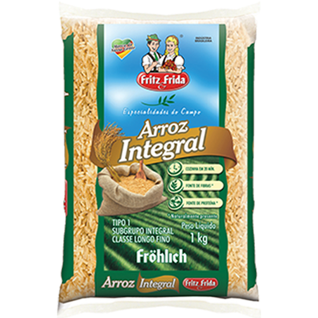 Arroz fritz e frida 1kg integral