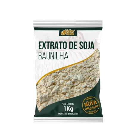 EXTRATO DE SOJA BAUNILHA 1 KG SABOR VERDE