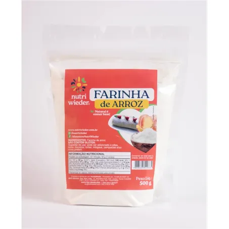 FARINHA DE ARROZ NUTRIWIEDER 500G 262