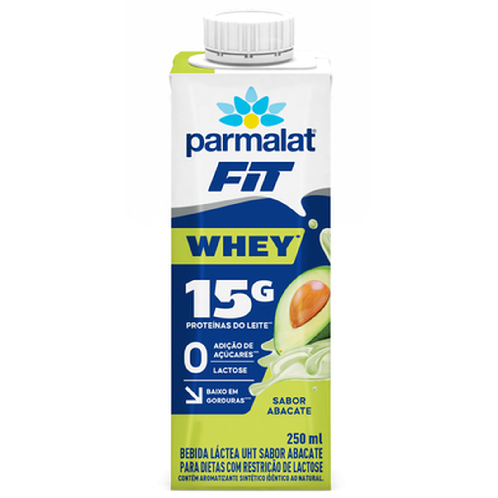 BEBIDA WHEYFIT PARMALAT 15G PROTEINA ABACATE 250