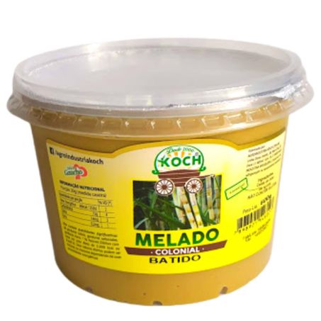 DOCES MELASSE MELADO BATIDO 600 G                 