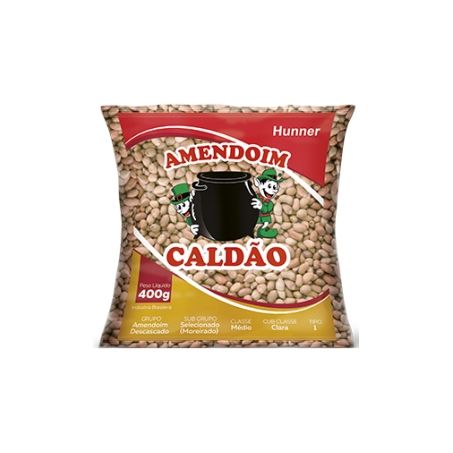 Amendoim branco caldão 400g