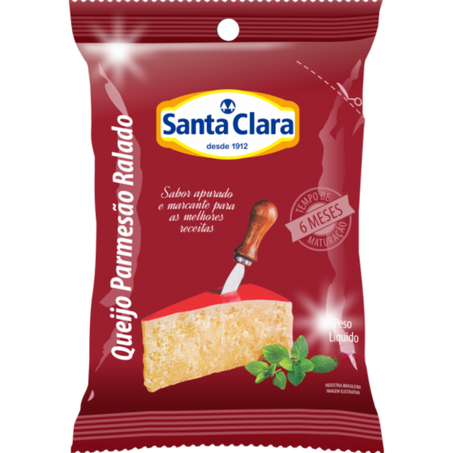 Queijo ralado santa clara 40g parmessao