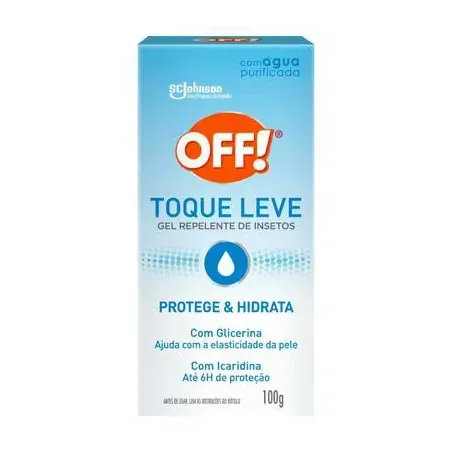 Repelente off gel hidradante toque leve 100g