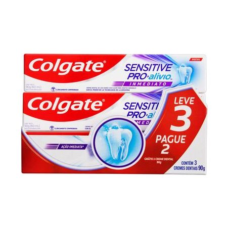 Creme dental colgate sensitive pró-alívi