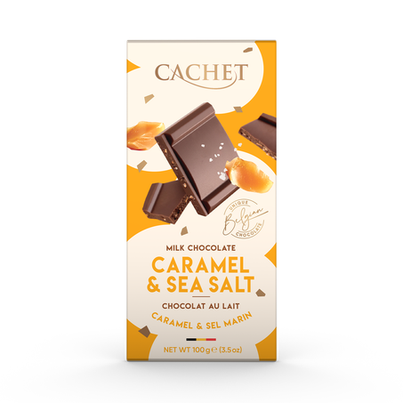 Chocolate Cachet Caramelo e Sal 100g