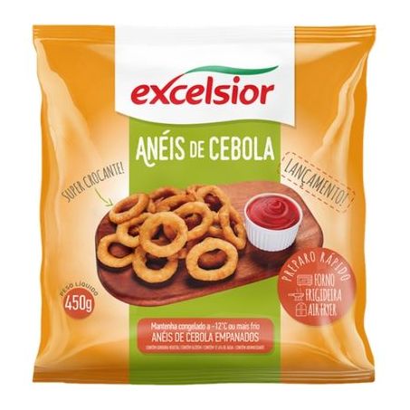 Anéis de Cebola Empanados Excelsior 400g