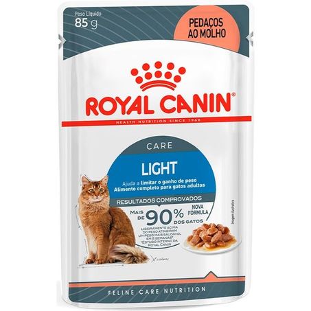 Ração Úmida Royal Canin Gatos Light Weight Care 85g