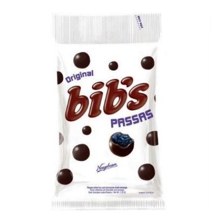 Confeito Bibs Passas Pá 40gr