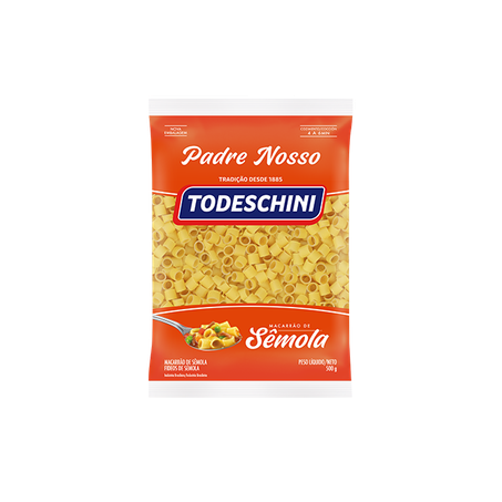 Macarrão Todeschini Sêmola Padre Nosso 500g