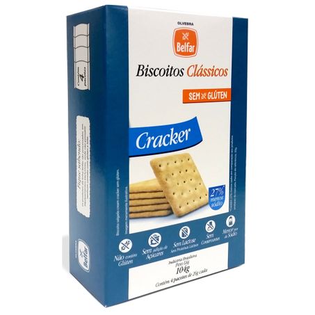 BISCOITO BELFOR CRACKER ZERO 104G