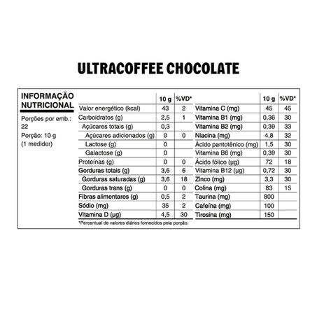 ULTRACOFFE CHOCOLATE 200G - PLANT POWER 360-1