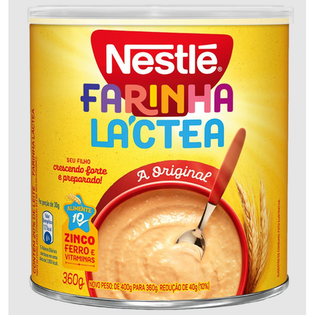 FARINHA LACTEA NESTLE 360G 