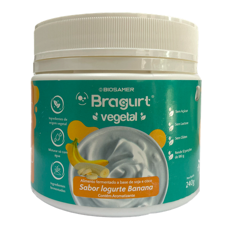 FERMENTADO VEGETAL BANANA 240G - BRAGURT