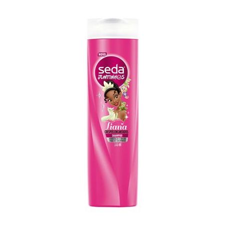 Shampoo Infantil Seda Tiana Juntinhos Crespos Encantados Frasco 300ml