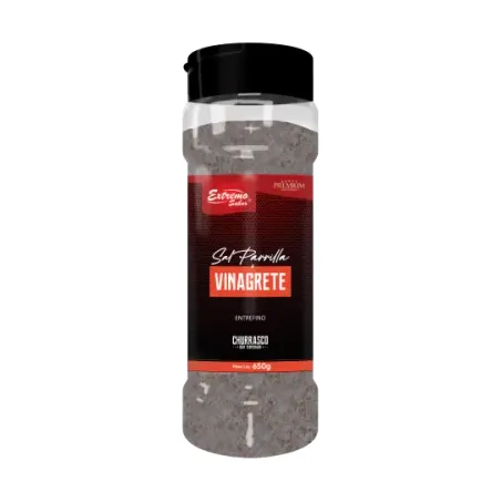 SAL PARRILLA ENTREFINO VINAGRET EXTREMO SABOR 650G