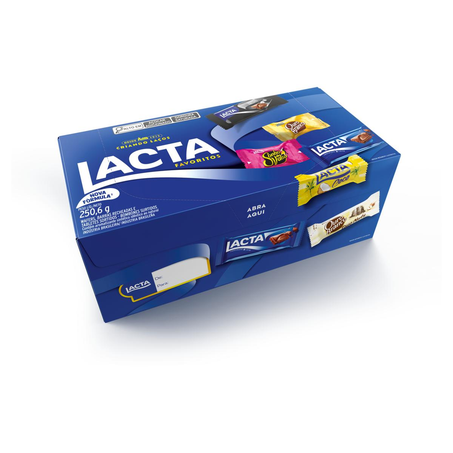 Bombom Lacta 250,6g - Favoritos