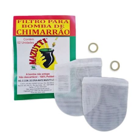 Filtro De Bomba De Chimarão Elacy Com 2Unidades