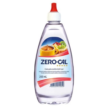 Adoçante zero cal 200ml