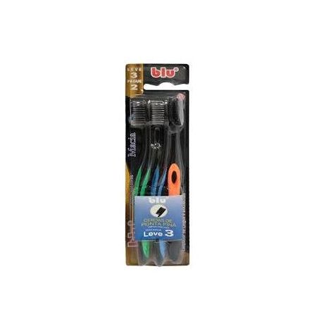 Escova dental blu media adulto l3p2