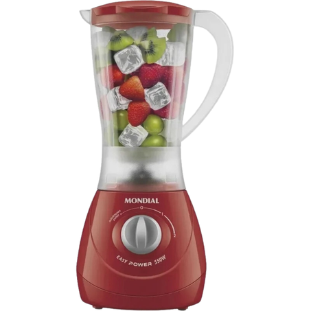 Eletro liquidificador mondial l-550-r vermelho 220v
