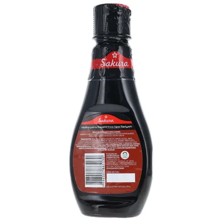 Molho teriyaki sakura squeeze 180ml 360-20