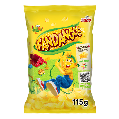 SALGADINHO FANDANGOS 115G QUEIJO