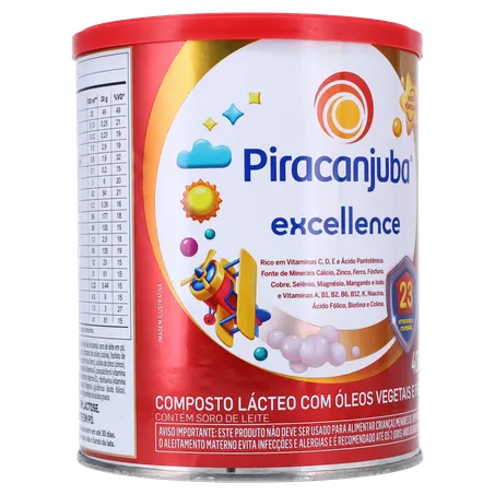 Composto Lácteo Piracanjuba Excellence  Lata 400gr 360-33