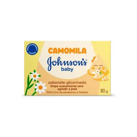 Sabonete johnsons infantil camomila 80g