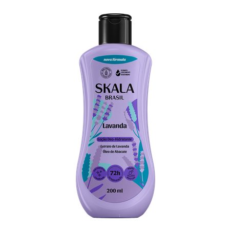 LOCAO HIDRATANTE SKALA LAVANDA 200ML