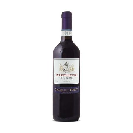 Vinho tinto italiano casa dei fanti montepulciano d'abruzzo 750ml