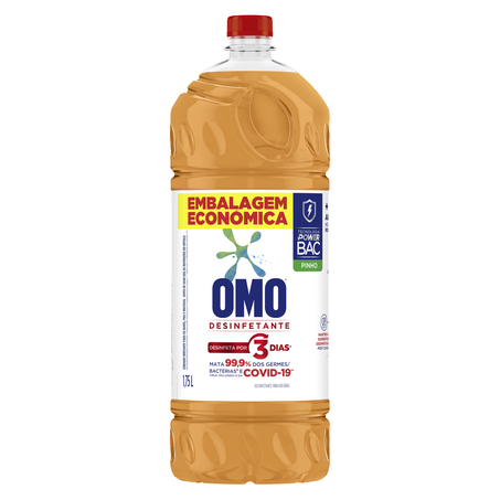 Desinfetante omo pinho 1,75l
