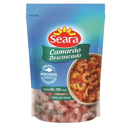 CAMARAO DESCASCADO SEARA 400GR