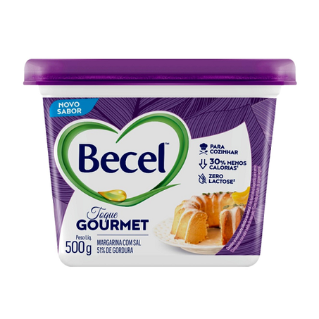 Margarina Becel Zero lactose Com Sal 500G