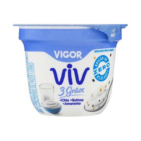 IOGURTE NATURAL VIGOR 100G 3 GRAOS TRAD. ZERO