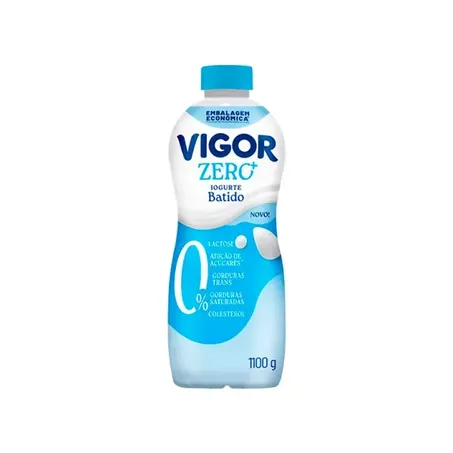 Iogurte Liquido Vigor Zero Lactose Zero Açúcar Batido 1,1Kg