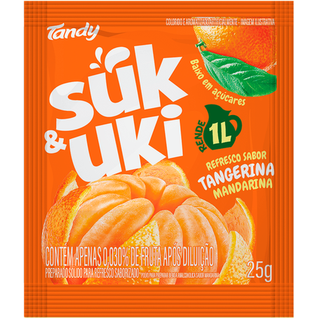 Refresco suk e uki docile 25g tangerina