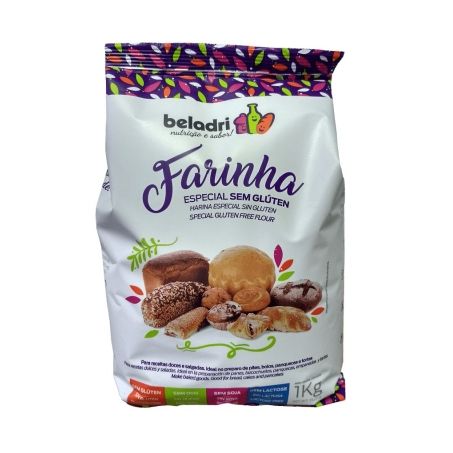 FARINHA ESPECIAL BELADRIL S GLUTEN 1KG