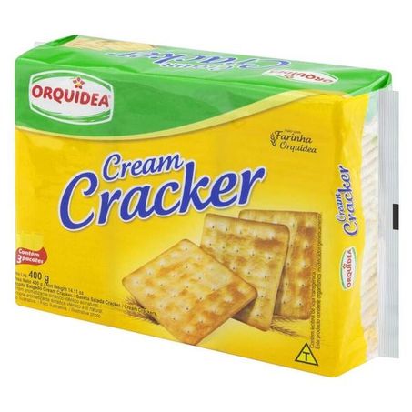 Biscoito orquidea 320g cream craker