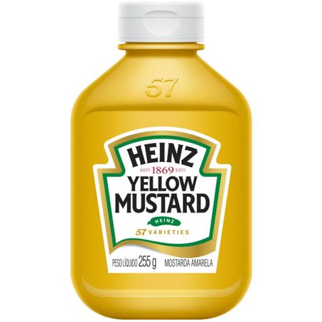Mostarda heinz 255gr tradicional