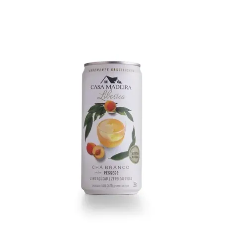 CHA BRANCO PESSEGO 269ML - CASA MADEIRA