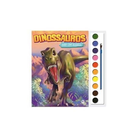 Livro infantil Aqua Dinossauros